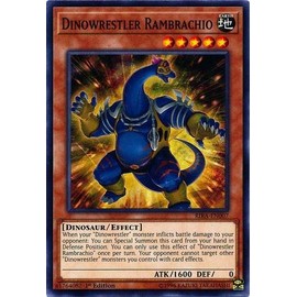 Yu-Gi-Oh! - Dinowrestler Rambrachio - RIRA-EN007 - Common - 1st Edition - Rising Rampage