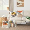 Alynsehom Boho Abstract Throw Pillow Covers 18x18 Outdoor Sun Sunset
