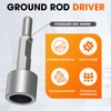 Ground Rod Driver Hex Shank, Ground Rod Driver for Grounding