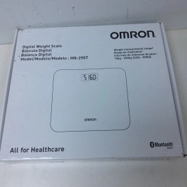 Omron NEW Omron HN290T Bluetooth Enable Automatic Digital Weight Scale Max 550 Lb