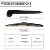 Rear Wiper Arm Blade Nut Set Replacement for Jeep Wrangler