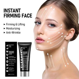 HACIRFE Elegacell Face Tightener Instant Face Lift Cream Temporary Frim Skin Tightening and Lifting Cream-Smooth the Look of Fine Lines - Daily Moisturizer for Women and Men - 100ml, 3.4 fl.oz