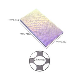 minkissy Refillable Cosmetics Container Empty Eyeshadow Pan Blush Organizer Diy Makeup Holder Multi-use Empty Box for Travel