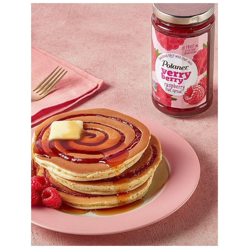 Polaner Verry Berry Fruit Spread, Raspberry, 15.25 Ounce