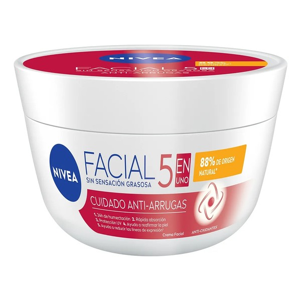 Nivea | Crema Facial Anti-Arrugas 5 en 1 | 375