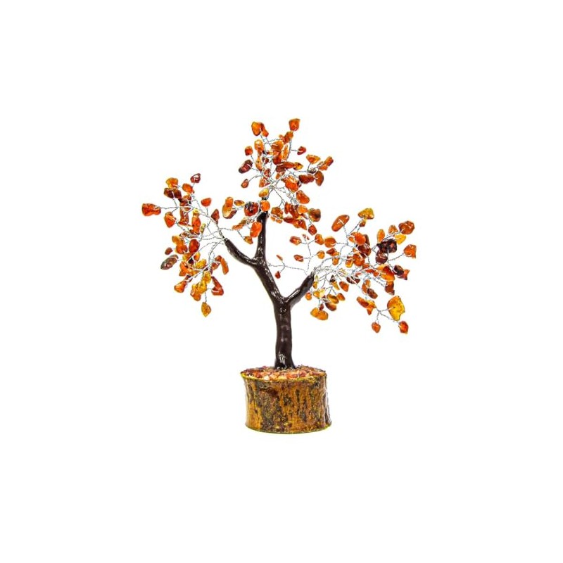 Seven Chakra Crystal Tree Good Luck, Crystal Tree for Positive