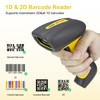 NetumScan Wireless 2D Barcode Scanner, Waterproof and Antimicrobial Barcode Reader