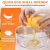 Egg Cracker Tool | Easy Shell Egg Opener | Handheld