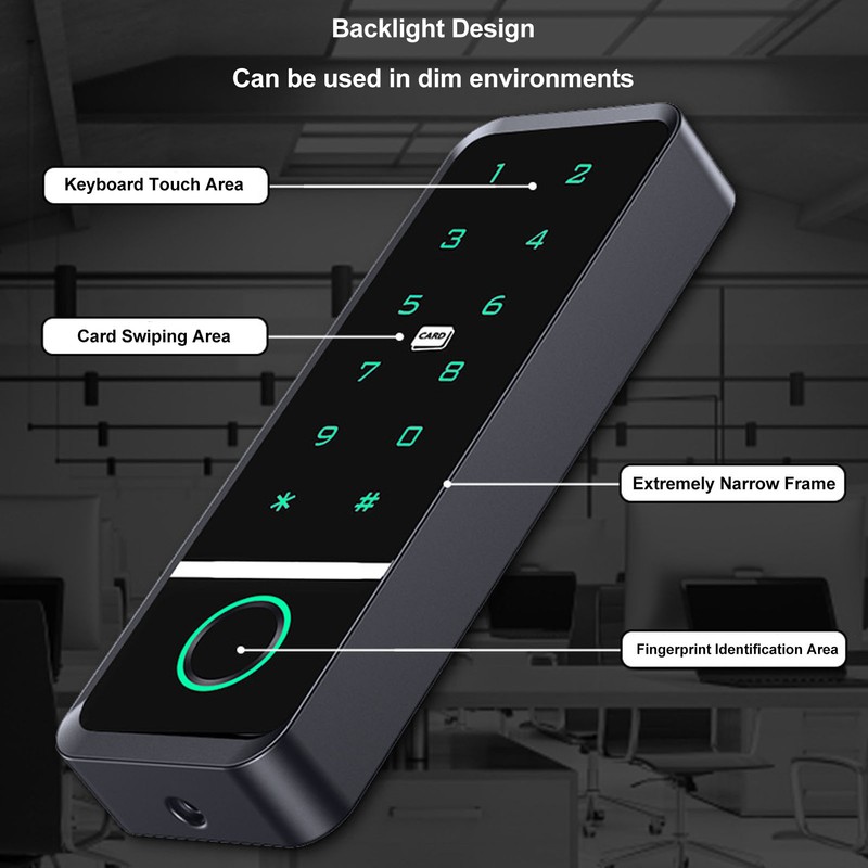 WiFi Access Control System Water Resistant Mobile Phone Remote Entry