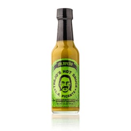 Trejo's Jalapeño Hot Sauce | Zesty & Flavorful with Green Olives, Lime & Honey | Tangy & Balanced | Non-GMO & Vegetarian | Perfect for Tacos, Burritos, Guacamole & More | Mild Heat | Single Bottle
