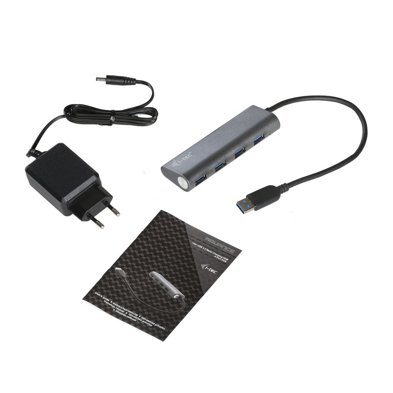 I-Tec USB 3.0 Metal Housed Charging Hub USB 3.0 Metal