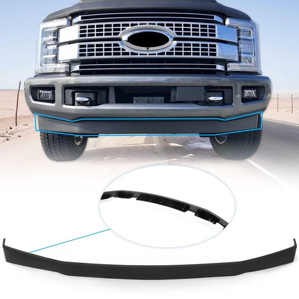 HECASA Front Lower Air Deflector Valance Panel Compatible with 2017 2018 2019 Ford Super Duty F250 F350 F450 F550 2WD Replace for Part Number HC3Z-17626-AD HC3Z17626AD FO1095272 GNT56215066