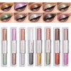 Holzsammlung 8 Pieces 16 Colours Liquid Glitter Eyeshadow Set Metallic