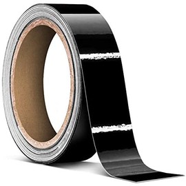 3M 1080 Black Gloss Vinyl Detailing Wrap Pinstriping Tape 20ft Roll (1 Inch x 20ft roll)
