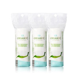 Corman 콜만 오가닉 화장솜 뷰티패드 70매X3개 Cullen Organic Facial Towelettes 70pcs x 3 packs