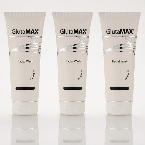 GlutaMAX Facial Wash, Smooth Texture Gentle Cleanser with Glutathione Collagen