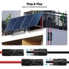 2 Pack 20 Ft MC4 Wire Solar Panel Extension Cable,