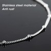 19.6 Feet Bead Chain Stainless Steel Jewelry Making DIY Link