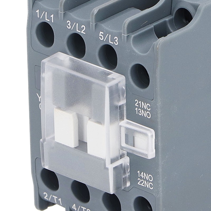 9A Universal AC Contactor 1NO 1NC Auxiliary Contact Electrical Contactor