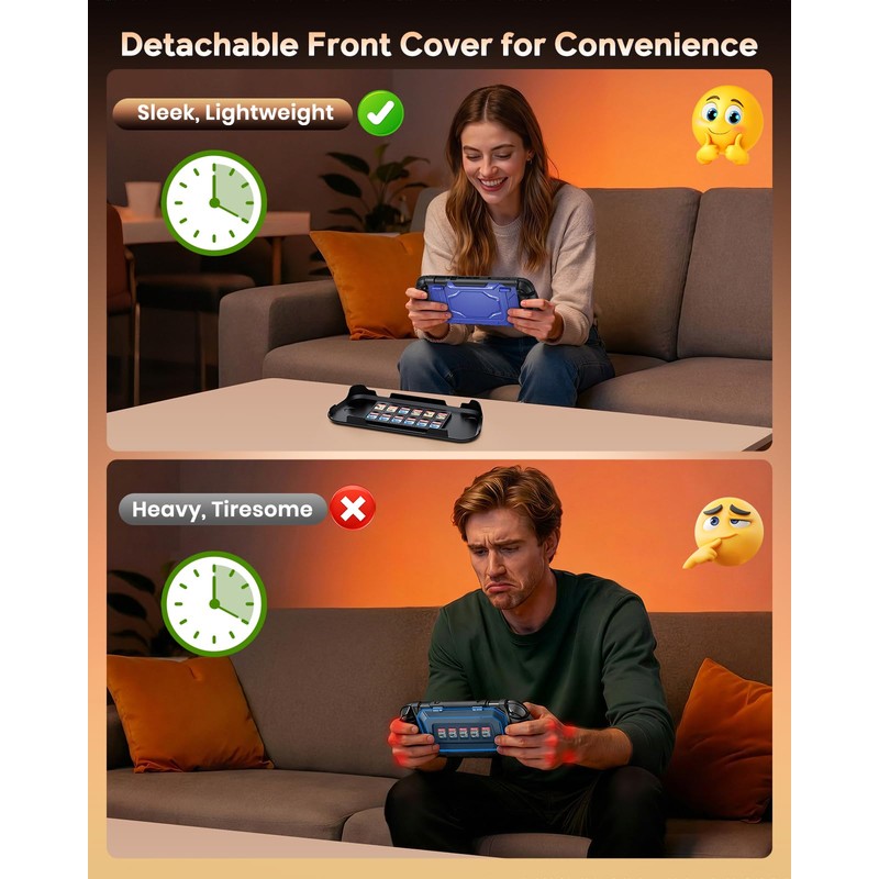 FYOUNG Dockable Protective Case for Switch 2 with Hard PC