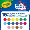 Crayola Pip Squeaks Skinnies Washable Marker Set (16ct), Mini Markers