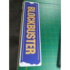 Sign Blockbuster Aluminum Display 6" x 24"