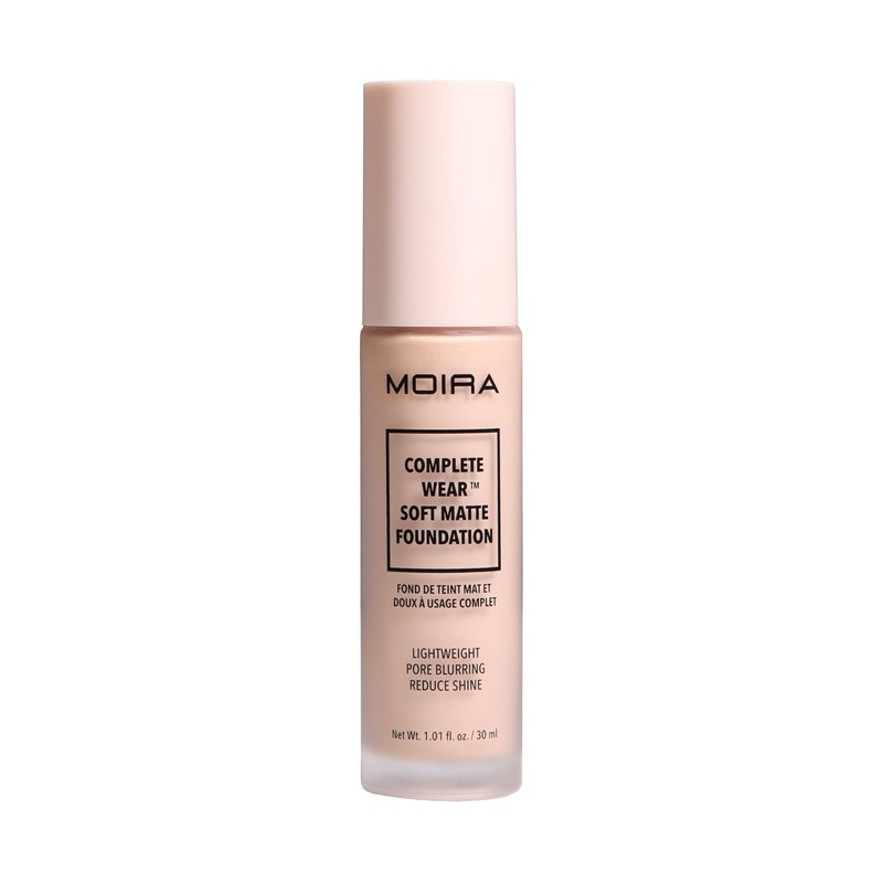 Moira Base De Maquillaje Liquida Complete Wear Soft Matte Foundation