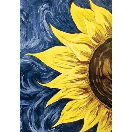 Crafting Spark (Wizardi) Sun Energy CS030 7.9 x 11.8 inches Crafting Spark Diamond Painting Kit