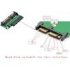 AYMBH 1.8" Micro SATA 16-Pin (7+7+2) Female to 2.5" SATA