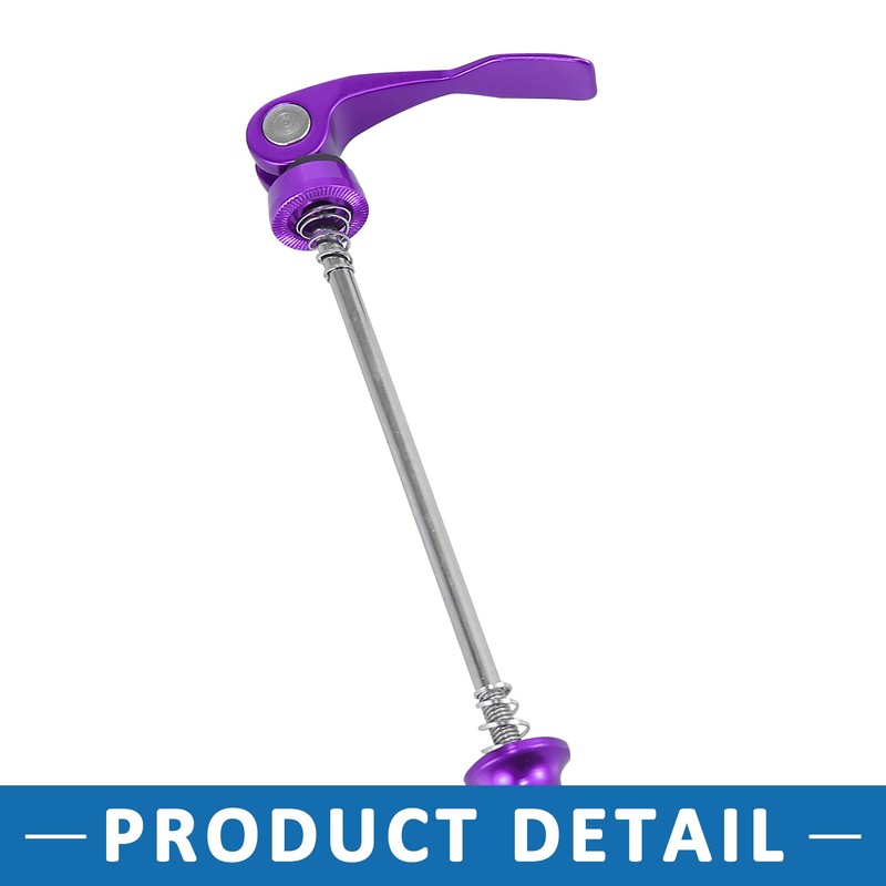 A ABSOPRO Bicycle Quick Release Lever Spike Axle Wheel Hub