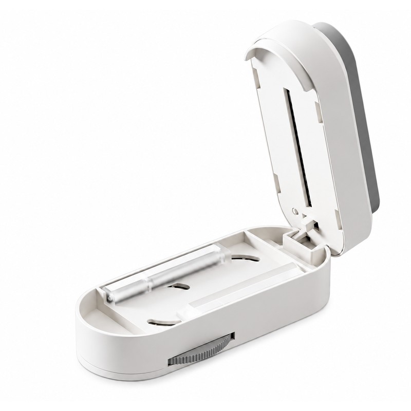 Precision Pill Cutter with Adjustable Tablet Holder – Press-to-Cut Pill