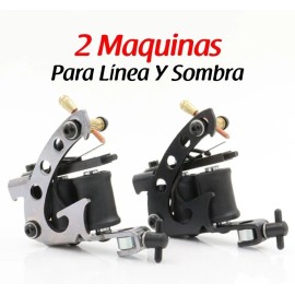 2 Máquinas Para Tatuar De Bobinas Gmod Material Para Tatuar