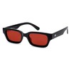 VANLINKER Polarized Trendy Small Skinny Square Cat Eye Sunglasses for