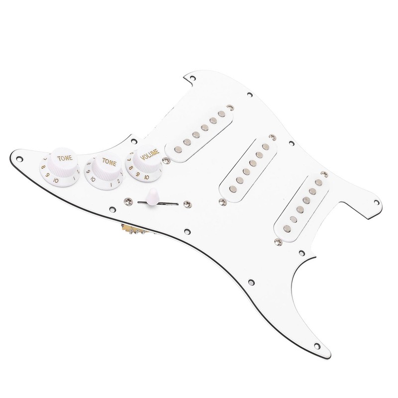 DIY Electric Guitar Kit with Prewired Loaded Pickguard Bridge System