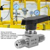 304 Stainless Steel Valve High Pressure Needle Flow Control for