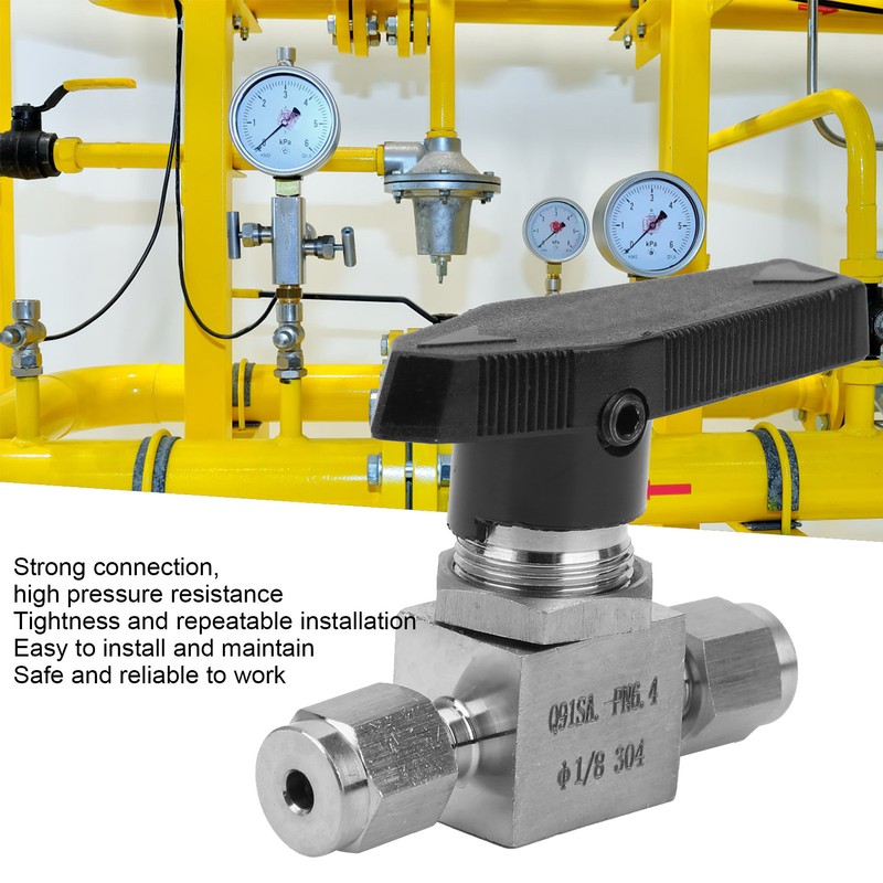 304 Stainless Steel Valve High Pressure Needle Flow Control for