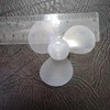 30 Pc Propeller Props, Small Three-Blade Propeller Blade Transparent Soft
