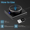 USB Volume Control Knob for PC, Mute or Pause Key,