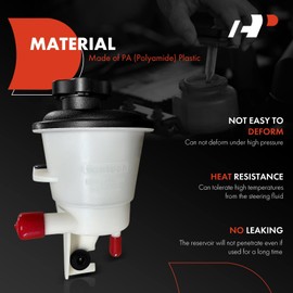 A-Premium Power Steering Reservoir/Tank with Cap Compatible with Mercury Monterey & Ford Freestar, 2004 2005 2006 2007