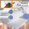 Ceramic Fiber Insulation Blanket, 1" x 24" x 75", 8#