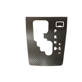 IDT 4 Type Hiace Shift Panel Sheet Sticker Interior Custom HIACE TRH KDH GDH Mini Waste 3D Carbon Black