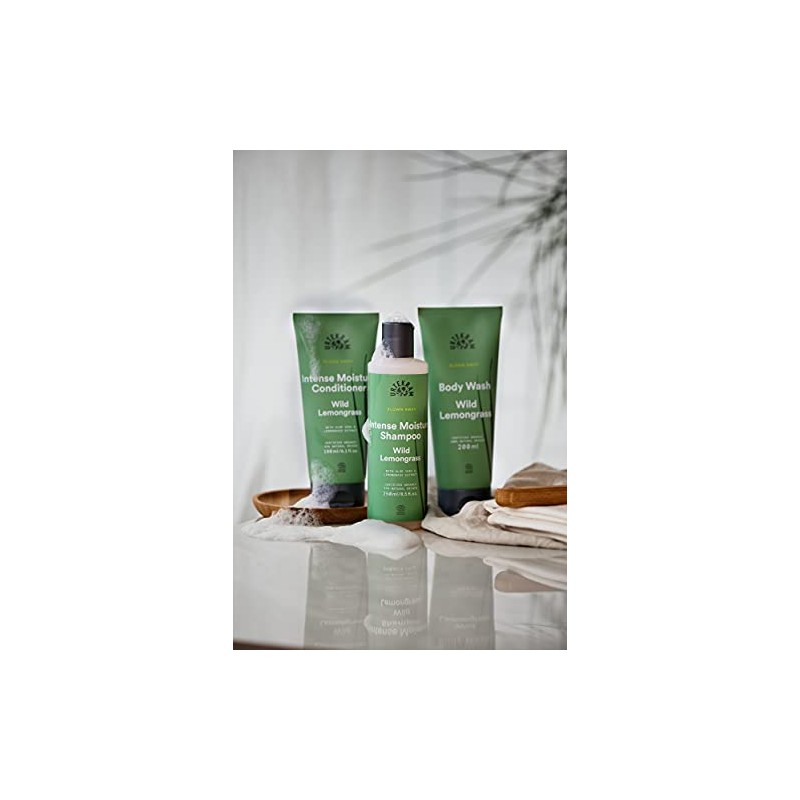 Urtekram Intense Moisture Shampoo Wild Lemongrass 8.5 fl oz/ 8.4fl.oz