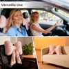 Toyosport 2 Pcs Plush Bowknot Car Headrest Pillows, 8.3 x