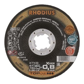 RHODIUS XTK8 Exact X-Lock 211320 Cutting disc 25 pcs. Stainless steel,Steel