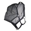 HKM Fly mask halter - Black, thoroughbred