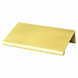 Berenson 1070-40SG-P Bravo 3"L Finger Cabinet Pull Uptown Appeal Series GOLD