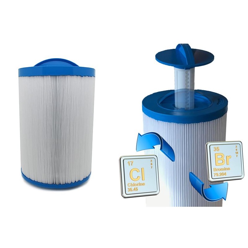 Darlly PWW35L Hot Tub Filter Compatible with SaniStream Filtration System