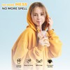 CHEF ROYALE 25 x 12oz Plastic Smoothie Cups with Dome