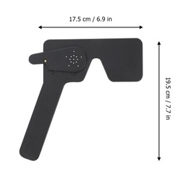iplusmile Eye Occluder with Pinholes Eye Occluder Optometry Tool Astigmatism Test Eye Patch Eyesight Test Blinder for Ophthalmologists Orthoptists