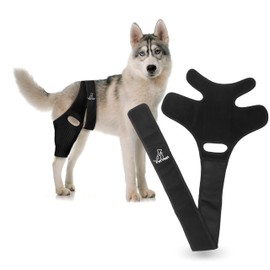 PetVest Dog Knee Brace for Torn Acl Hind Leg Support with Cruciate Ligament Injury Dog Brace Hind Leg Better Recovery with Adjustable Strap Leg Brace for Relieve Joint Pain,Muscle Sore (Large)